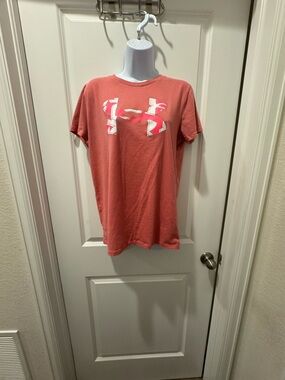 Under Armour Coral Short Sleeve Logo Tee